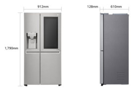 Lg GSX961NSAZ - Frigorífico Americano Door in Door Clase A++ No Frost