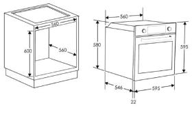 Candy FCS 605 X/E - Horno Multifunción 65 Litros Clase A Inoxidable