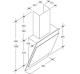 Candy CVMA90N - Campana decorativa de pared Cristal Negro de 90 cm