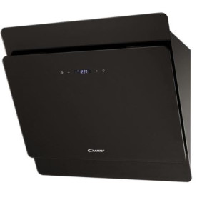 Candy CVMA60N - Campana decorativa de pared Cristal Negro de 60 cm