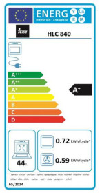 Teka 41531024 - Horno Compacto Multifunción SurroundTemp HLC 840 Blanco