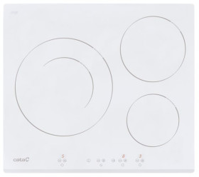 Cata *DISCONTINUADO* IB 6030 WH - Placa Inducción 3 Zonas 60 Cm Blanca