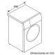 Balay 3TW976BA - Lavadora secadora A de 7 y 4 kg 1400rpm VarioPerfect ExtraSilencio