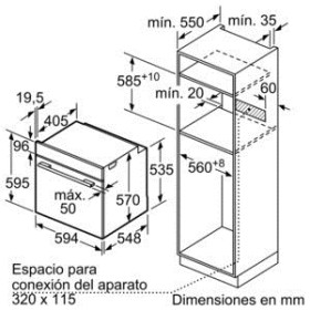Balay 3HB433CB0 - Horno Multifunción Clase A Blanco Aqualisis