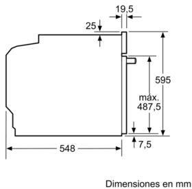 Balay 3HB4000X0 - Horno multifunción de 60cm Acero Inoxidable Clase A