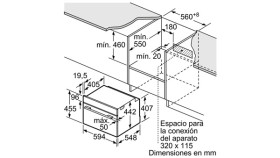 Balay 3CB5351A0 - Horno Compacto Control Comfort Clase A Antracita