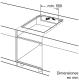 Balay 3EB969AU - Encimera Flexinducción 2 Zonas 60 Cm Gris Antracita