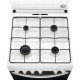 Zanussi ZCG61281WA - Cocina Gas Butano 4 Fuegos Clase A Blanca