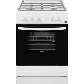 Zanussi ZCG61281WA - Cocina Gas Butano 4 Fuegos Clase A Blanca