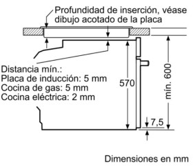 Bosch HBA512ER0 - Horno multifunción de 60cm Cristal Negro y acero inox