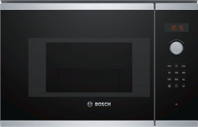Bosch BEL523MS0 - Microondas Integrado sin Marco Cristal negro e Inox