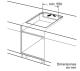 Bosch PID631BB3E - Placa de inducción de 60cm Bisel delantero Zona Maxx 32cm