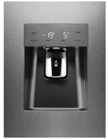 AEG RMB86321NX - Frigorífico americano de 177x91cm A++ Sin toma de agua