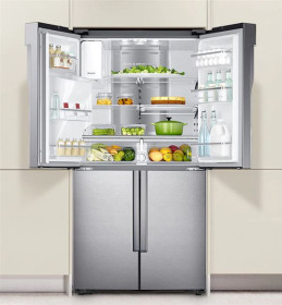 Samsung RF56K9041SRES - Frigorífico Americano 182x90Cm Clase A++ Inox