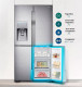 Samsung RF56K9041SRES - Frigorífico Americano 182x90Cm Clase A++ Inox