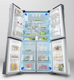 Samsung RF56K9041SRES - Frigorífico Americano 182x90Cm Clase A++ Inox