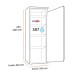 Samsung RR39M7165S9ES - Frigorífico 1 Puerta inox de 185x59,5x69,4cm