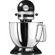 Kitchen Aid 5KSM125 EOB - Robot de cocina Artisan Negro de 4.8L 4 accesorios