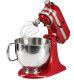 Kitchen Aid 5KSM125 EER - Robot de cocina Artisan Rojo de 4.8L 4 accesorios