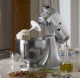 Kitchen Aid 5KSM125 ECU - Robot de cocina Artisan Plata de 4.8L 4 accesorios