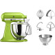 Kitchen Aid 5KSM175PSEGA - Robot de Cocina Artisan 4.8L 7 Accesorios Verde