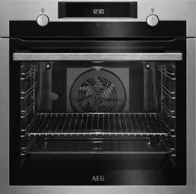 Aeg BEE435111M - Horno multifunción con 9 funciones Aqua Clean Inox A+