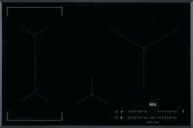Aeg IKE84445FB - Placa de inducción flexible de 80cm Maxisense 4 zonas