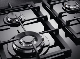 Aeg HKB64540NB - Placa de gas con 3 quemadores y 1 wok 60cm Color Negro