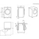 AEG L9WEA163 - Lavasecadora 10/6 Kg 1600 Rpm 60cm Clase A Blanco