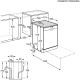 Aeg FFB52601ZW - Lavavajillas 60Cm 13 Servicios 5 Programas A++ Blanco