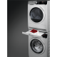 Aeg STA9GW - Kit de Montaje en Columna Lavadoras y Secadoras Bandeja