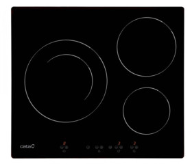 Cata *DISCONTINUADO* 08073400 - Placa Inducción IB 6203 BK 3 Zonas 59 Cm Zona Gigante
