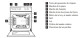 Zanussi ZCG61281XA - Cocina de gas 85 x 60 x 60 cm 4 quemadores Inox y negro