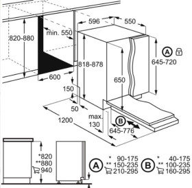 Zanussi ZDT26040FA - Lavavajillas integrado de 60cm A+++ 13 cubiertos