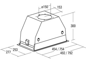 Cata 02131208 - Grupo Filtrante GC Dual BK de 792 mm de ancho Clase A