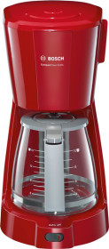 Bosch TKA3A034 - Cafetera de Goteo CompactClass 10-15 Tazas Color Rojo