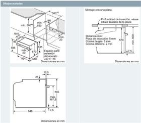 Siemens HB537A0S0 - Horno multifunción iQ500 de 60cm Cristal negro
