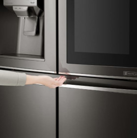 LG GMX936SBHV - Frigorífico Americano Door in Door 180x91cm A+ Acero Negro