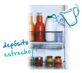 Beko RCNE520E31DZX - Frigorífico combinado inox con dispensador de agua A++