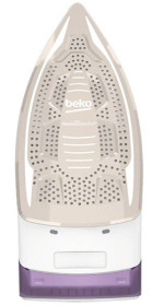 Beko SPA7131P - Plancha de vapor de 3100W en color púrpura Suela cerámica