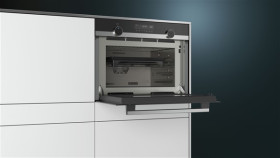 Siemens CP565AGS0 - Horno Compacto Multifunción 45cm con Microondas y Vapor