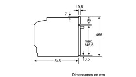 Siemens CP565AGS0 - Horno Compacto Multifunción 45cm con Microondas y Vapor