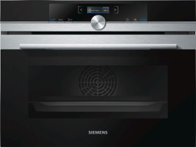 Siemens CB635GNS3 - Horno Compacto 45cm Multifunción ecoClean A+ Negro