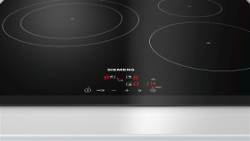 Siemens EH651BJB1E - Placa Inducción 3 Zonas 60 cm 17 Niveles Negro