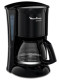 Moulinex FG152832 - Cafetera de Filtro 6 Tazas Antigoteo Negro