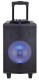 Denver TSP-304 - Altavoz Bluetooth de 8" con carretilla y lector USB y SD