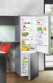 Liebherr CNPel371 - Combi No Frost A+++ 201,1 x 60 cm, DuoCooling, Inox
