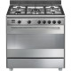 Smeg *DISCONTINUADO* BG91X9 - Cocina Línea Clásica 90cm Clase A Inox