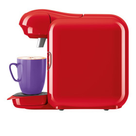 Bosch TAS1403 - Cafetera Tassimo Vivy 2 Rojo Más de 40 Bebidas
