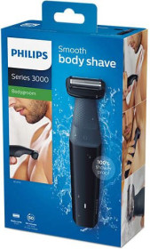 Philips BG301015 - Afeitadora Corporal Bodygroom Apta para Ducha Negro